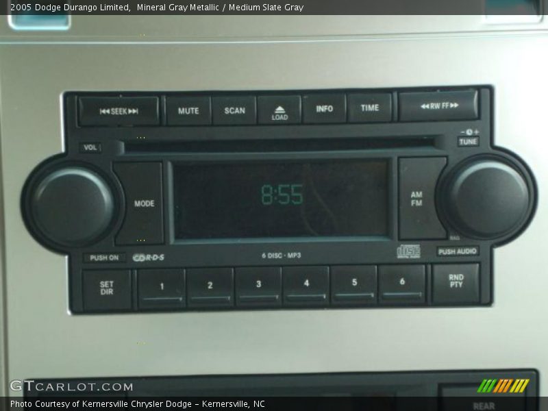 Mineral Gray Metallic / Medium Slate Gray 2005 Dodge Durango Limited