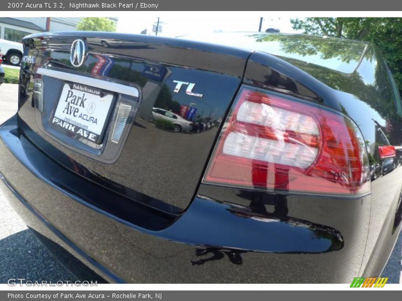 Nighthawk Black Pearl / Ebony 2007 Acura TL 3.2