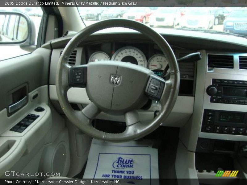Mineral Gray Metallic / Medium Slate Gray 2005 Dodge Durango Limited