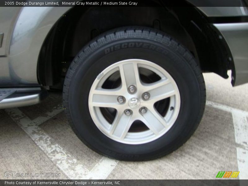 Mineral Gray Metallic / Medium Slate Gray 2005 Dodge Durango Limited