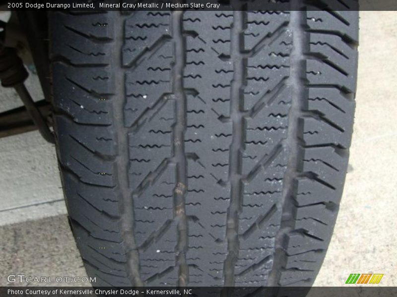 Mineral Gray Metallic / Medium Slate Gray 2005 Dodge Durango Limited