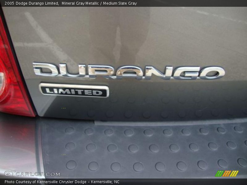 Mineral Gray Metallic / Medium Slate Gray 2005 Dodge Durango Limited