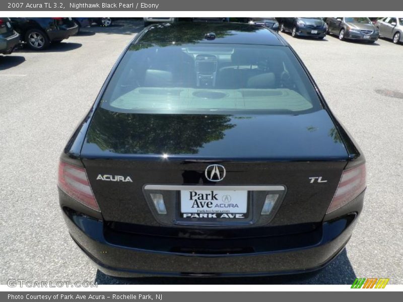 Nighthawk Black Pearl / Ebony 2007 Acura TL 3.2