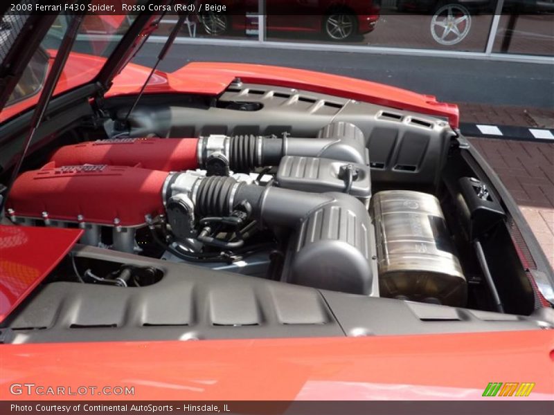 Rosso Corsa (Red) / Beige 2008 Ferrari F430 Spider