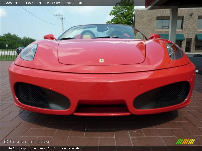 Rosso Corsa (Red) / Beige 2008 Ferrari F430 Spider