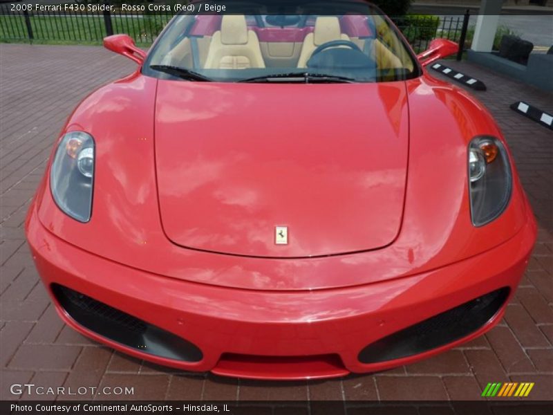 Rosso Corsa (Red) / Beige 2008 Ferrari F430 Spider