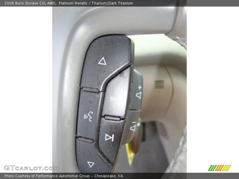 Platinum Metallic / Titanium/Dark Titanium 2008 Buick Enclave CXL AWD