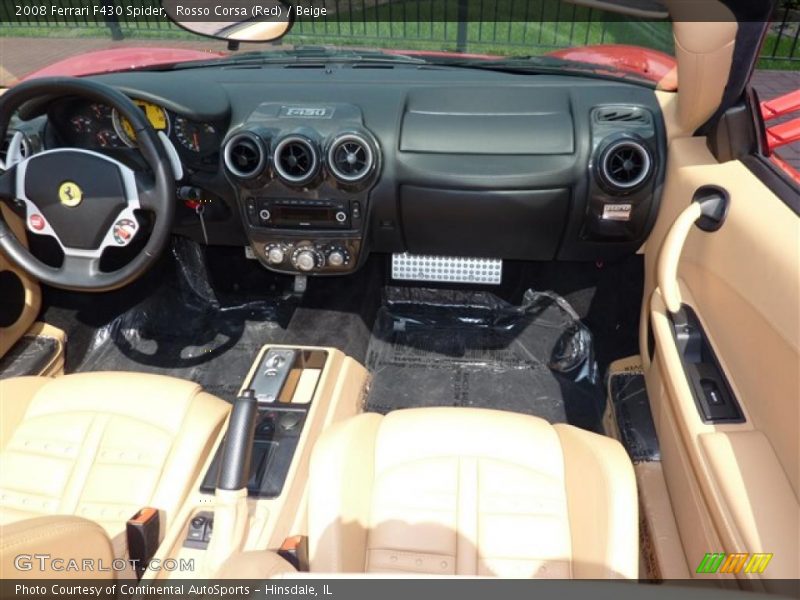 Rosso Corsa (Red) / Beige 2008 Ferrari F430 Spider