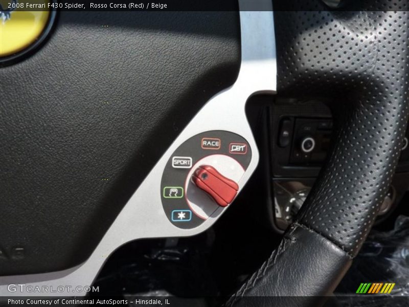 Rosso Corsa (Red) / Beige 2008 Ferrari F430 Spider
