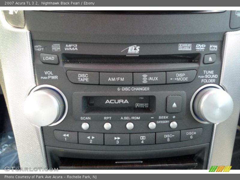 Nighthawk Black Pearl / Ebony 2007 Acura TL 3.2