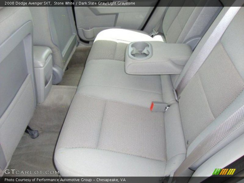 Stone White / Dark Slate Gray/Light Graystone 2008 Dodge Avenger SXT