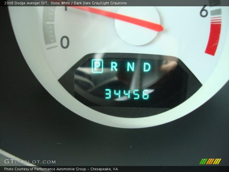 Stone White / Dark Slate Gray/Light Graystone 2008 Dodge Avenger SXT