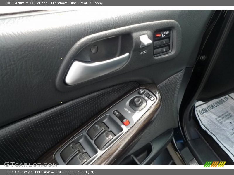 Nighthawk Black Pearl / Ebony 2006 Acura MDX Touring