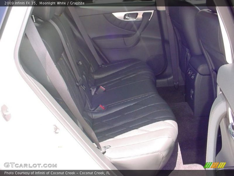 Moonlight White / Graphite 2009 Infiniti FX 35