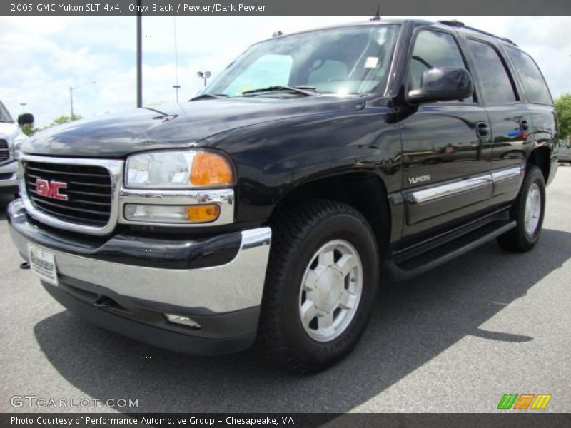 Onyx Black / Pewter/Dark Pewter 2005 GMC Yukon SLT 4x4