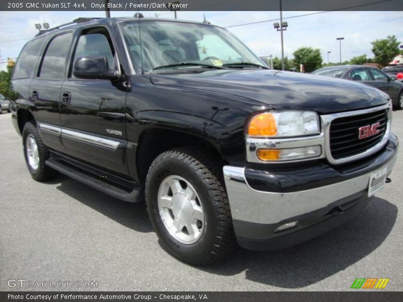 Onyx Black / Pewter/Dark Pewter 2005 GMC Yukon SLT 4x4