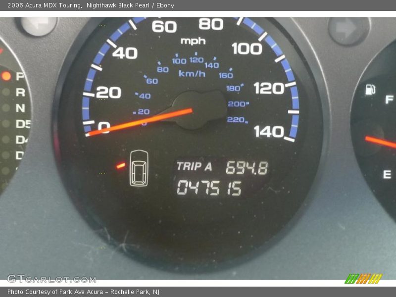 Nighthawk Black Pearl / Ebony 2006 Acura MDX Touring