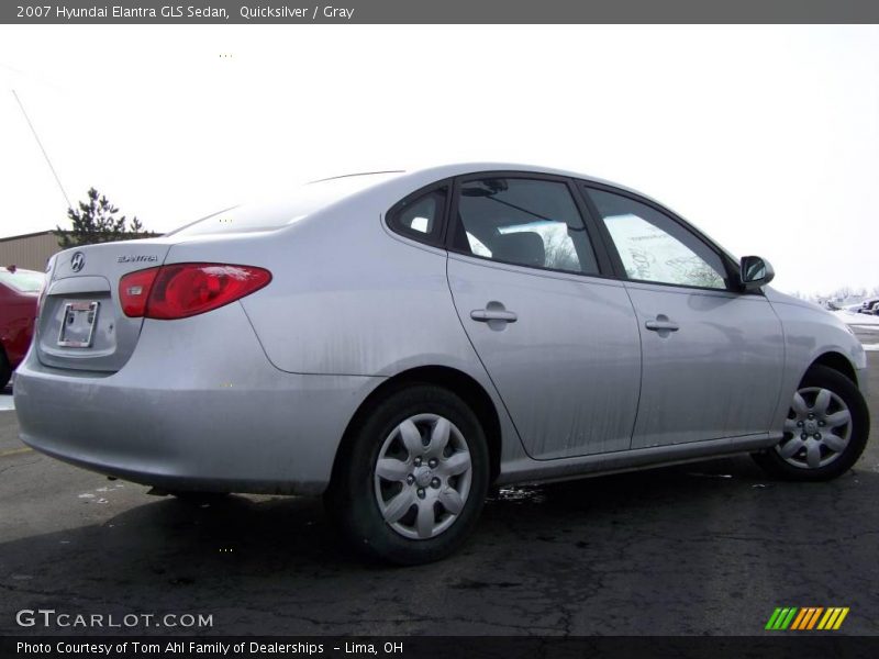 Quicksilver / Gray 2007 Hyundai Elantra GLS Sedan