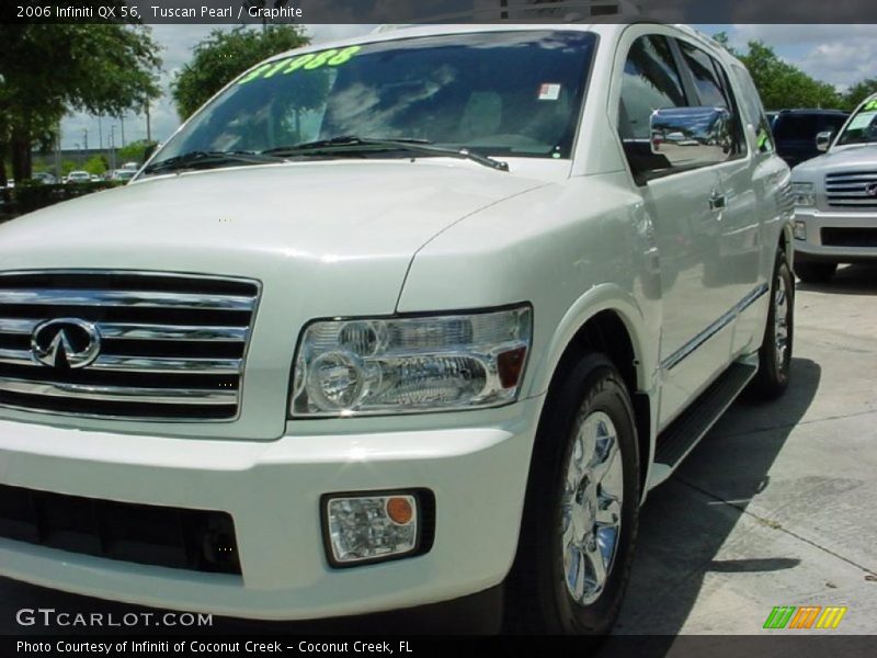 Tuscan Pearl / Graphite 2006 Infiniti QX 56