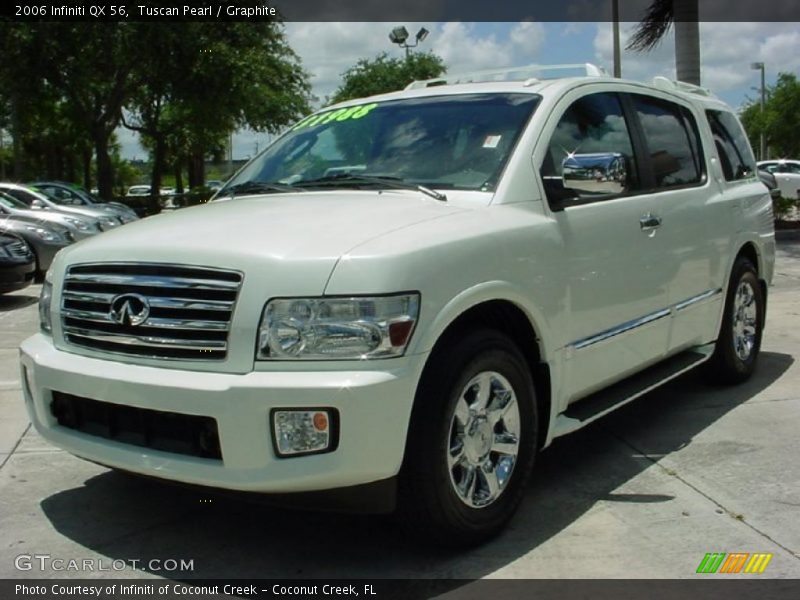 Tuscan Pearl / Graphite 2006 Infiniti QX 56