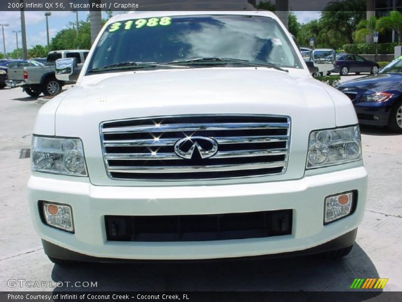 Tuscan Pearl / Graphite 2006 Infiniti QX 56