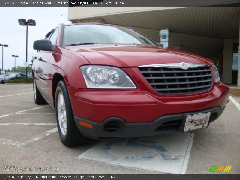 Inferno Red Crystal Pearl / Light Taupe 2006 Chrysler Pacifica AWD