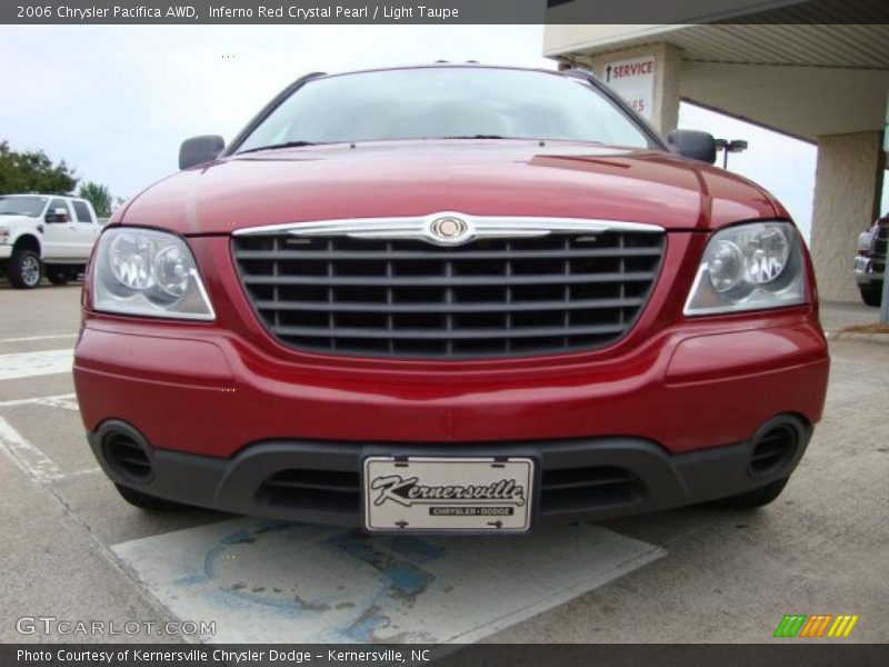 Inferno Red Crystal Pearl / Light Taupe 2006 Chrysler Pacifica AWD