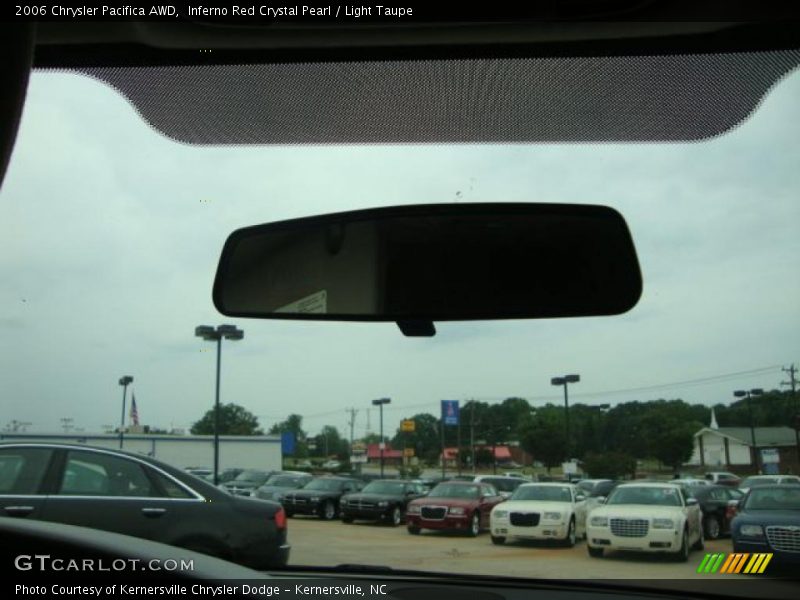 Inferno Red Crystal Pearl / Light Taupe 2006 Chrysler Pacifica AWD