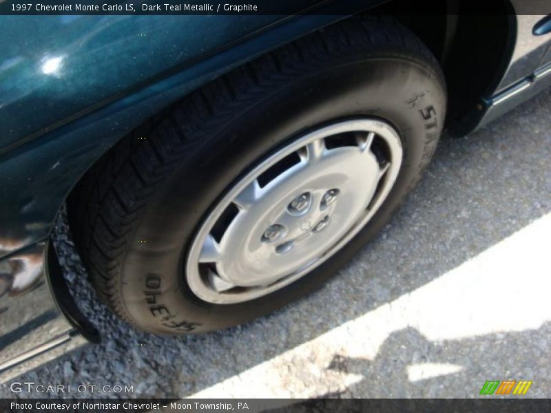 Dark Teal Metallic / Graphite 1997 Chevrolet Monte Carlo LS