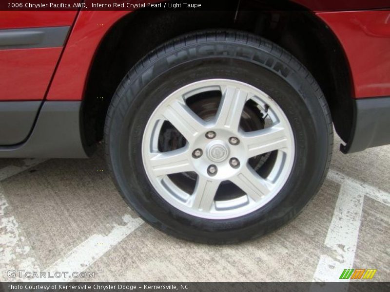 Inferno Red Crystal Pearl / Light Taupe 2006 Chrysler Pacifica AWD