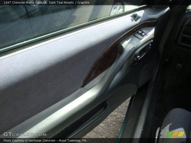 Dark Teal Metallic / Graphite 1997 Chevrolet Monte Carlo LS