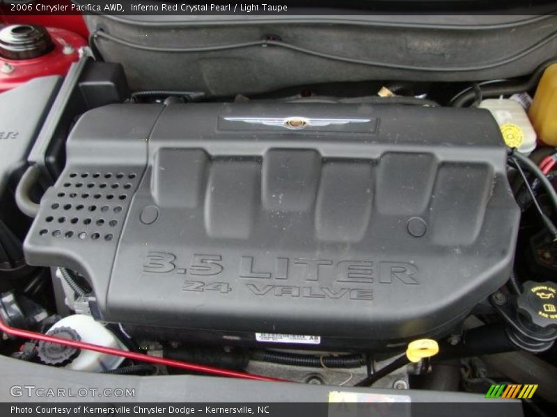 Inferno Red Crystal Pearl / Light Taupe 2006 Chrysler Pacifica AWD