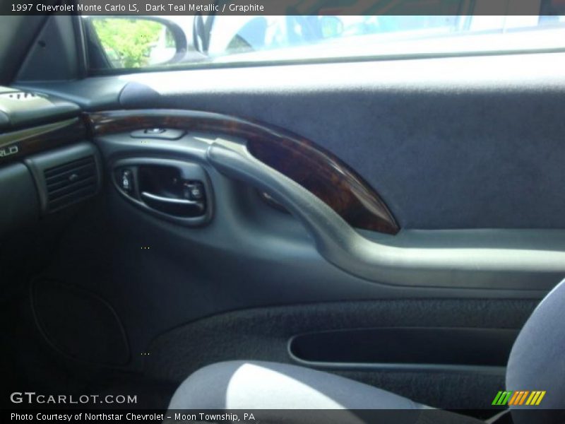 Dark Teal Metallic / Graphite 1997 Chevrolet Monte Carlo LS