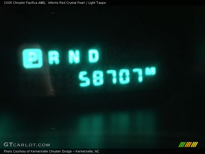 Inferno Red Crystal Pearl / Light Taupe 2006 Chrysler Pacifica AWD