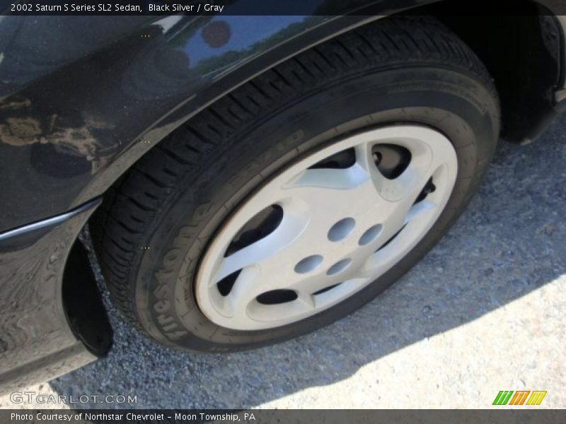 Black Silver / Gray 2002 Saturn S Series SL2 Sedan