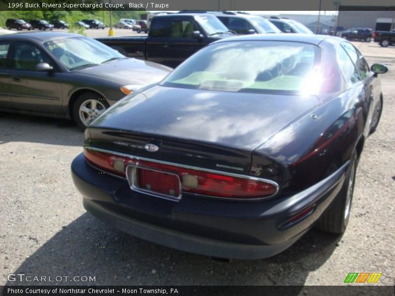 Black / Taupe 1996 Buick Riviera Supercharged Coupe