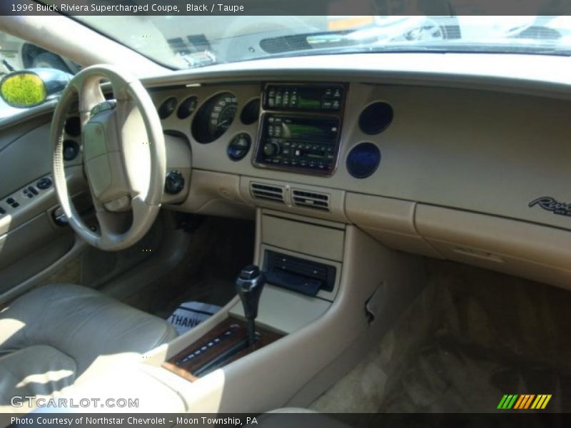 Black / Taupe 1996 Buick Riviera Supercharged Coupe