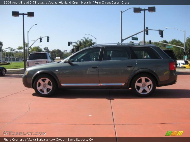 Highland Green Metallic / Fern Green/Desert Grass 2004 Audi Allroad 2.7T quattro Avant