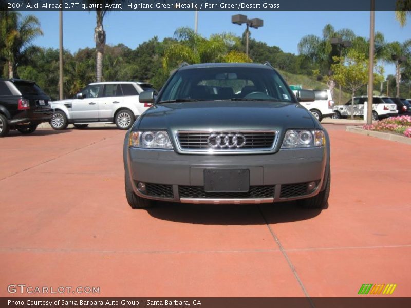 Highland Green Metallic / Fern Green/Desert Grass 2004 Audi Allroad 2.7T quattro Avant