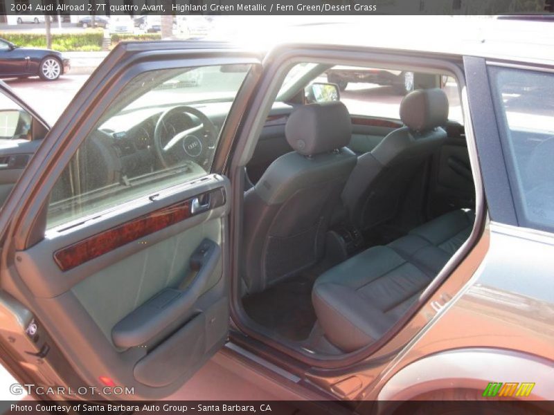 Highland Green Metallic / Fern Green/Desert Grass 2004 Audi Allroad 2.7T quattro Avant