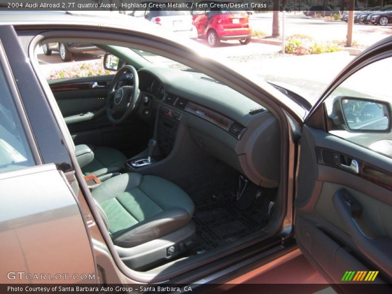 Highland Green Metallic / Fern Green/Desert Grass 2004 Audi Allroad 2.7T quattro Avant