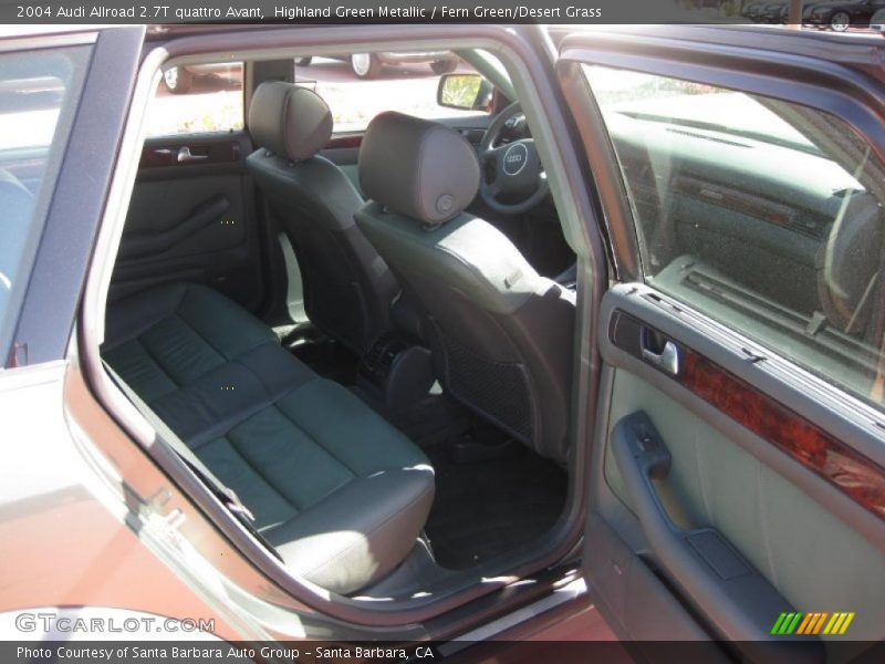 Highland Green Metallic / Fern Green/Desert Grass 2004 Audi Allroad 2.7T quattro Avant