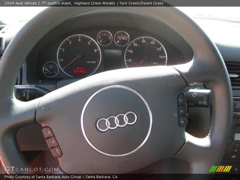 Highland Green Metallic / Fern Green/Desert Grass 2004 Audi Allroad 2.7T quattro Avant