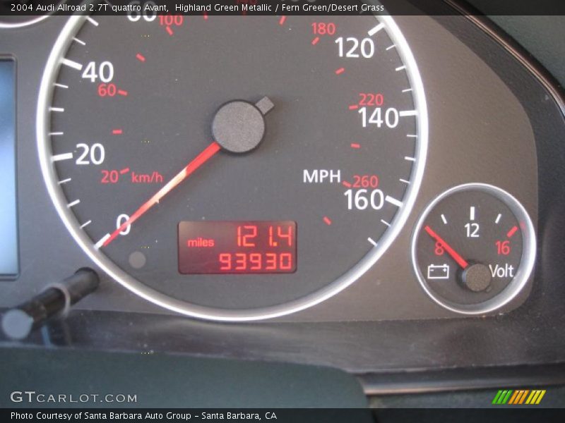 Highland Green Metallic / Fern Green/Desert Grass 2004 Audi Allroad 2.7T quattro Avant