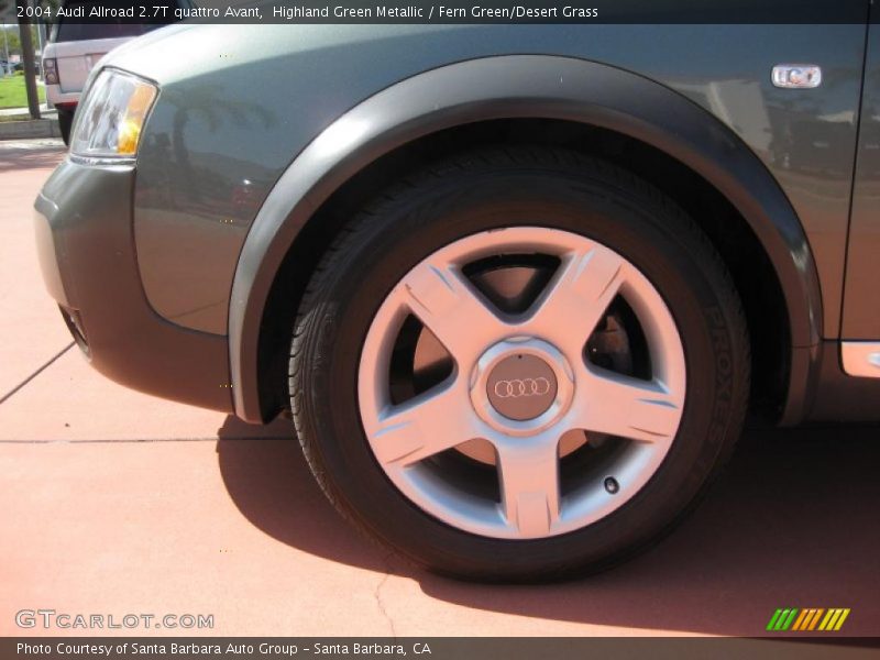 Highland Green Metallic / Fern Green/Desert Grass 2004 Audi Allroad 2.7T quattro Avant