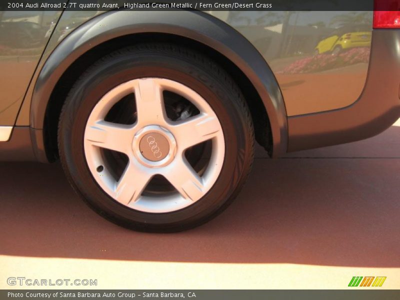 Highland Green Metallic / Fern Green/Desert Grass 2004 Audi Allroad 2.7T quattro Avant