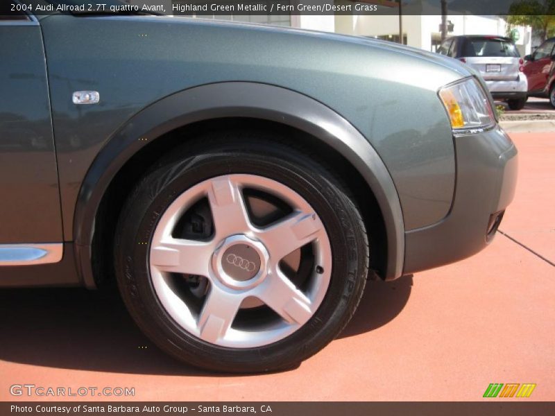 Highland Green Metallic / Fern Green/Desert Grass 2004 Audi Allroad 2.7T quattro Avant