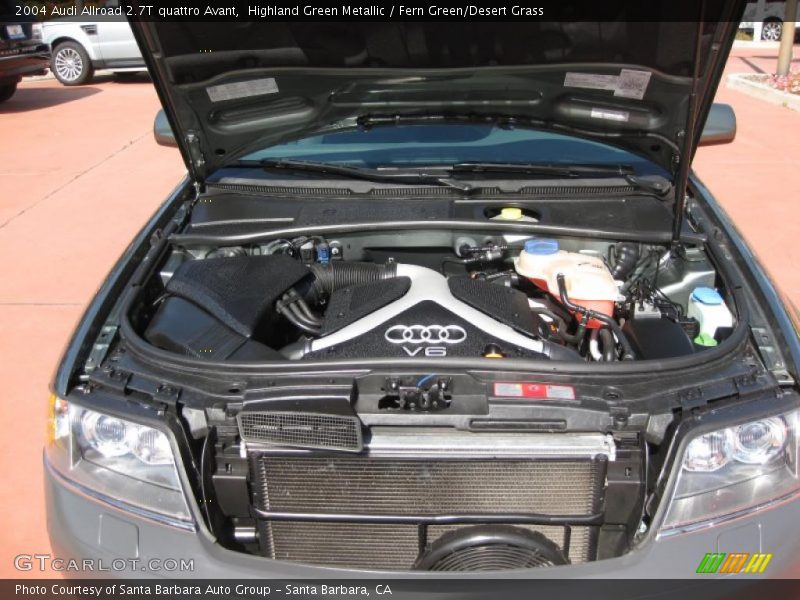 Highland Green Metallic / Fern Green/Desert Grass 2004 Audi Allroad 2.7T quattro Avant