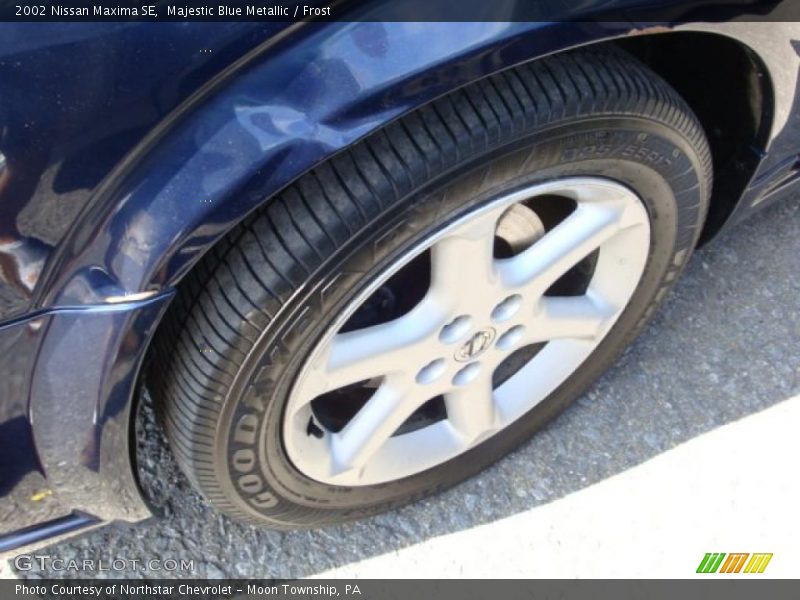 Majestic Blue Metallic / Frost 2002 Nissan Maxima SE