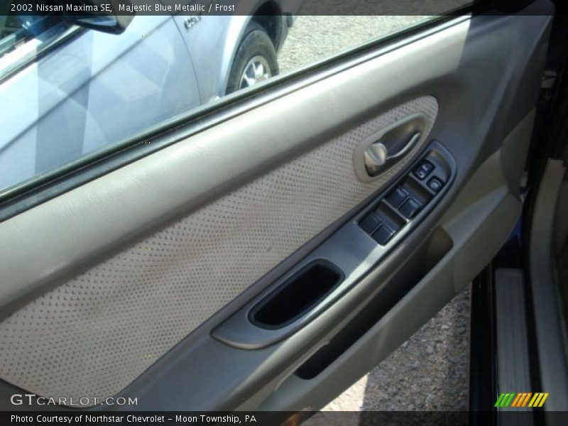 Majestic Blue Metallic / Frost 2002 Nissan Maxima SE